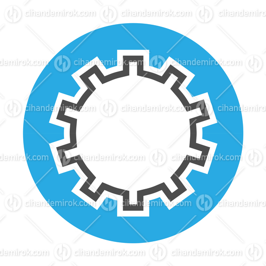 Black and Blue Letter O with Medieval Stripes Logo Icon - Bundle No: 062