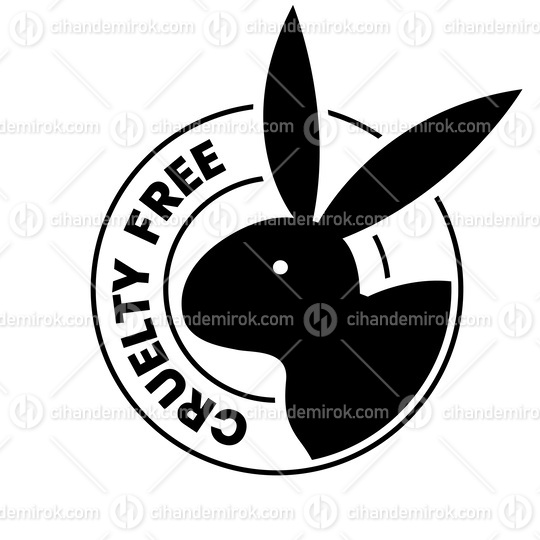 Black Cruelty Free Icon 4