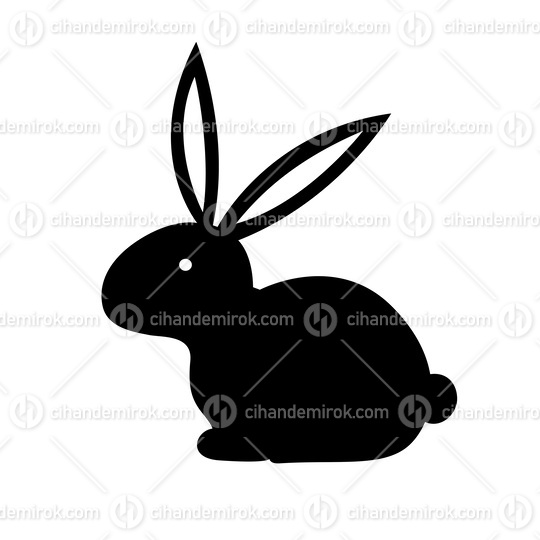 Black Rabbit Silhouette 2