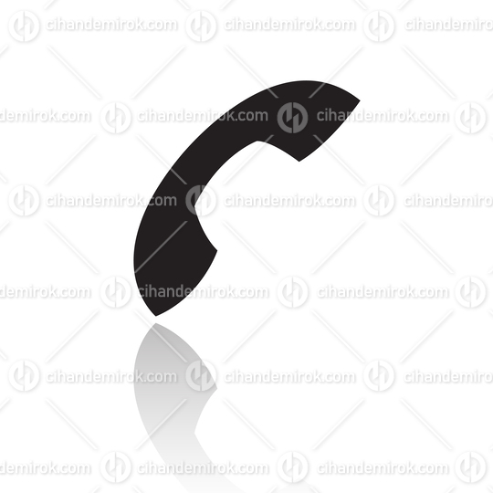 Black Simplistic Phone Symbol