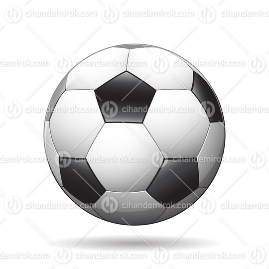 Football isolated on a White Background
