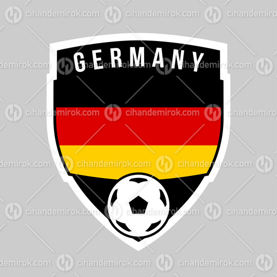 Germany Shield Team Badge for Football Tournament