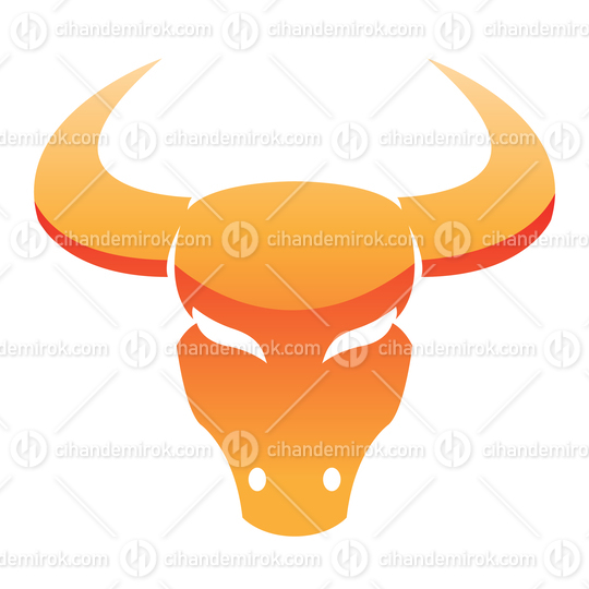 Glossy Orange Bull