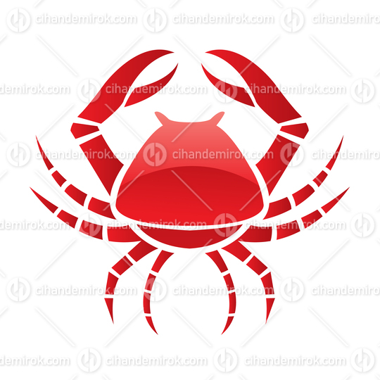 Glossy Red Crab