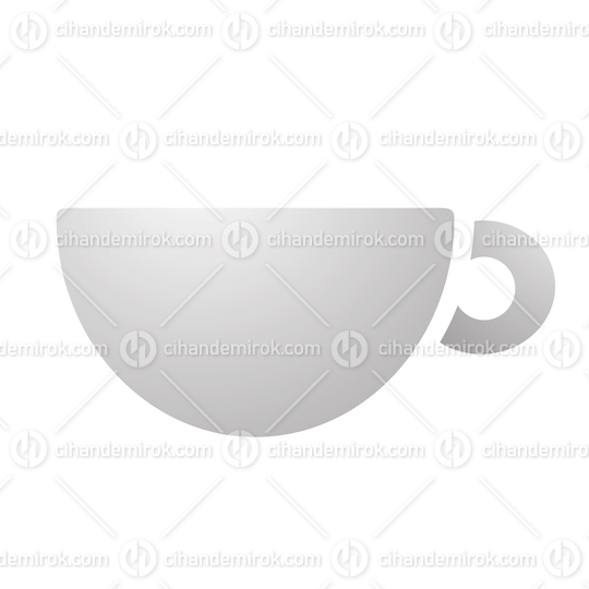 Grey Coffee Cup Icon