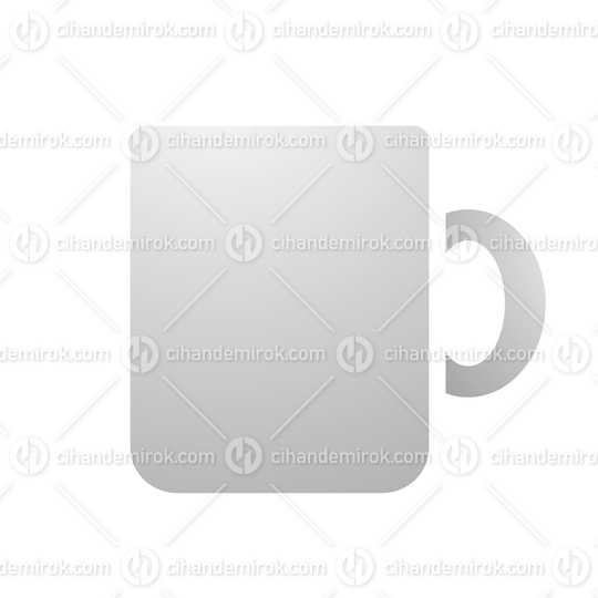Grey Coffee Mug Icon