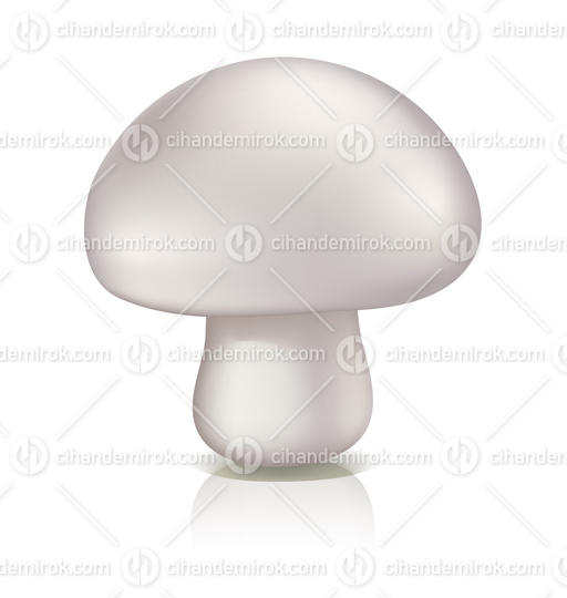 Mushroom Gradient Mesh Illustration