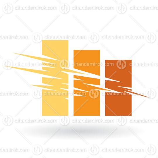 Orange Icon for Falling Stat Bars