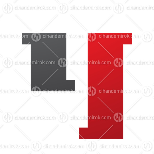 Red and Black Stamp Shaped Letter Y Icon