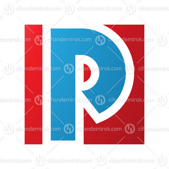 Red and Blue Square Letter P Icon