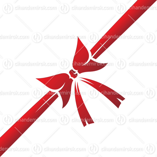 Red Decorative Ribbon