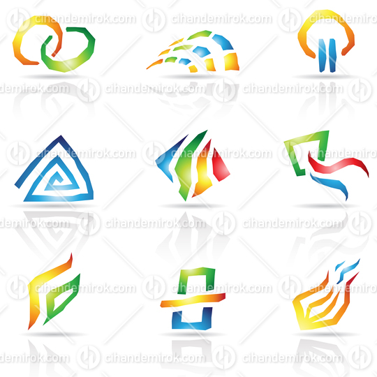 Rough Lines Abstract Icons