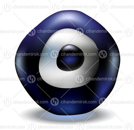 Turkish Lucky Charm Blue Evil Eye Bead